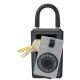 KeySafe™ Original Dial Lid Key Box (Portable), Titanium, Clamshell