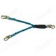 Tractel C186ZZ 6 ft. x 1 in. high abrasion web shock-absorbing lanyard w/two arms, adjustable, with tie-back , 3/4 in. SL snap hook at all ends