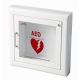 Life Start™ Series AED Semi-Recessed Wall Cabinet w/Siren