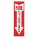 ™Fire Extinguisher™ w/ Arrow, Aluminum, 12
