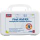 10-Person, 63-Piece Bulk First Aid Kit w/ Gasket (Plastic)