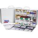 2-Shelf, 75-Person, 515-Piece First Aid Station w/ 8-Pocket Liner