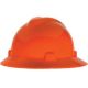 V-Gard Full Brim Hard Hat w/Staz-on Suspension, Orange