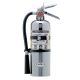 Amerex™ 5 lb ABC Chrome Extinguisher w/ Vehicle/Marine Bracket