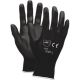 Memphis Black PU Gloves, MD