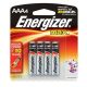 Energizer Max AAA Batteries, 4/Pkg