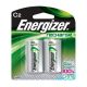 Energizer™ Recharge™ C Batteries, 2500 mAh, 2/Pkg