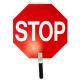 Stop/Stop Traffic Paddle, Aluminum