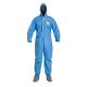 ProShield™ Basic Coveralls w/ Standard Hood, Elastic Wrists, & Attached Skid-Resistant Boots, 2XL