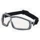 Rattler™ Goggles, Silver Frame, Clear Anti-Fog Lens