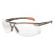 S4200X Uvex™ Protg™ Eyewear, Metallic Black Frame, Clear Anti-Fog Lens